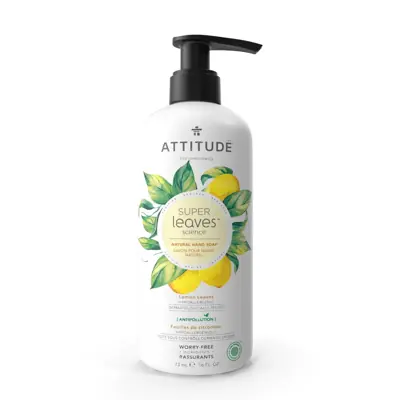 Savon mains Attitude Super Leaves