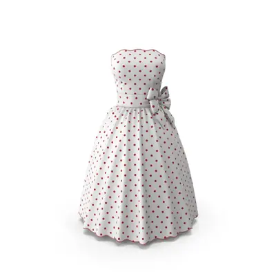 Robe à pois