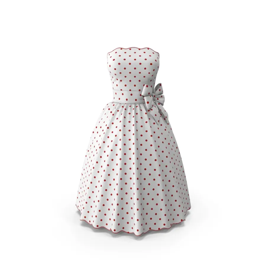 Robe à pois