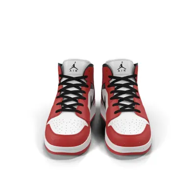 Nike Air Jordan 1 rouge et noir