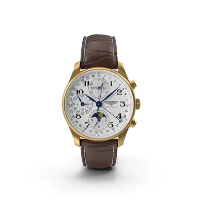 Montre bracelet cuir marron